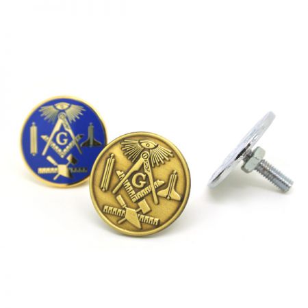 freemason pin badge