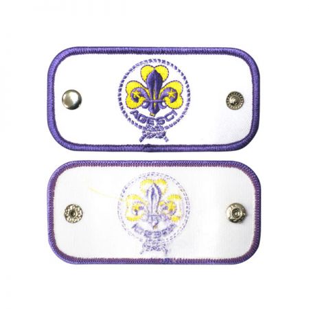 Slide khăn quàng cổ thêu cho hướng đạo sinh - Slide khăn quàng cổ thêu cho hướng đạo sinh