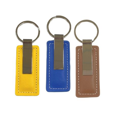 individueller Leder-Schlüsselanhänger