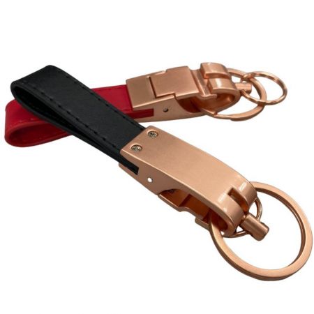 Leather Keychain Blanks - Custom Made Leather Keychain