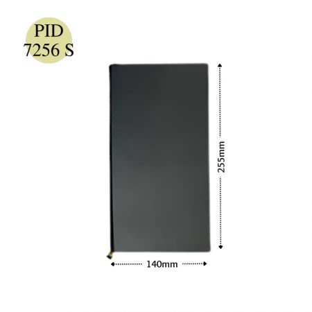 ปกเมนูหนังขนาดเล็กพร้อมเชือกยืด