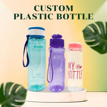 Botella de Plástico Personalizada