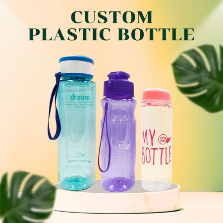 Custom Plastic Bottle - personalized plastic water bottles in bulk