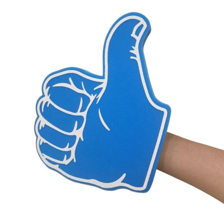 นิ้วโฟมแบบกำหนดเองยกนิ้วโป้ง