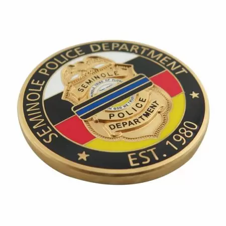 エナメルカラー付き亜鉛合金コイン - エナメルカラー付き亜鉛合金コイン