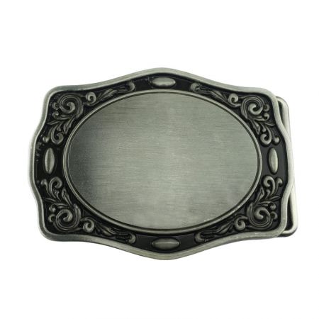 Khóa dây đai kim loại - Khóa dây đai oval với khung cuộn và bảng lún