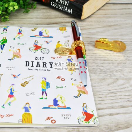 Journal Stifthalter Clips