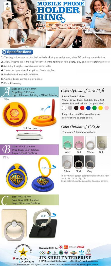 Giá đỡ điện thoại di động vòng