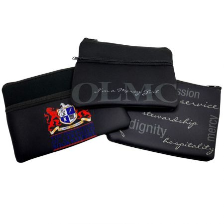 túi neoprene có khóa kéo