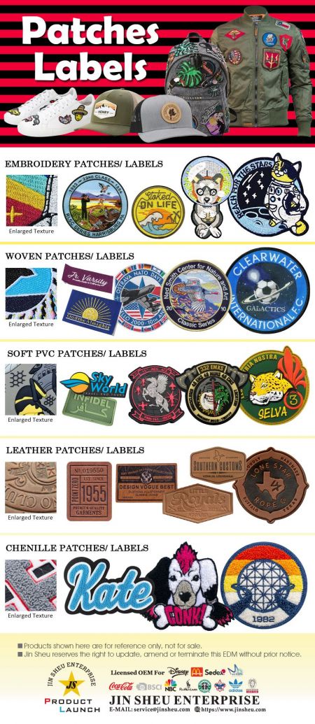 Patches & Etiketten - Aangepaste Patches en Labels