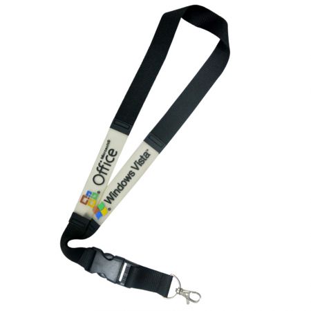 Personalized Lanyard With Soft PVC Labels