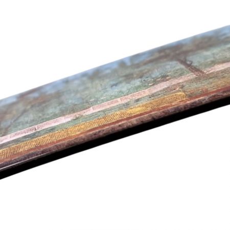 vue de côté du magnet photo qui est très fin