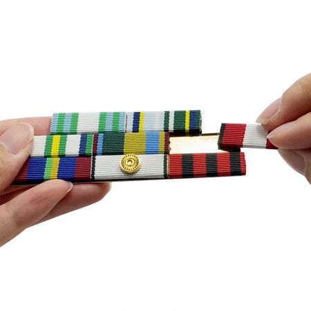 자석 부여 리본 바가 있는 아이언 리본 랙