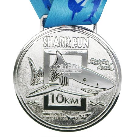 Marathonläufer-Medaillen
