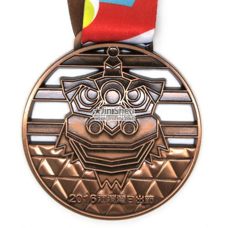 カスタムサッカーメダル - サッカーレースメダル