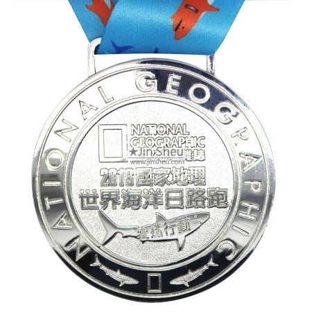 마라톤을 위한 맞춤형 스포츠 메달