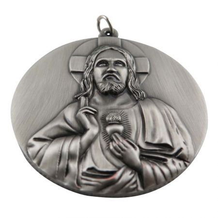 예수 종교 메달