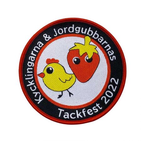 Miếng dán nhãn dệt cho lễ hội nông trại