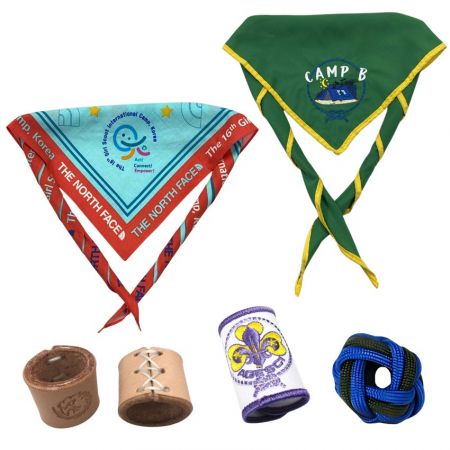 Speiderskjerf og speiderwoggles - Foulard Scout og Woggles