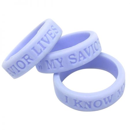 Anéis de casamento de silicone - Anéis de casamento para uso diário