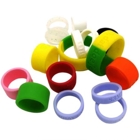 Silikon-ringer - Fleksible og holdbare finger-ringer