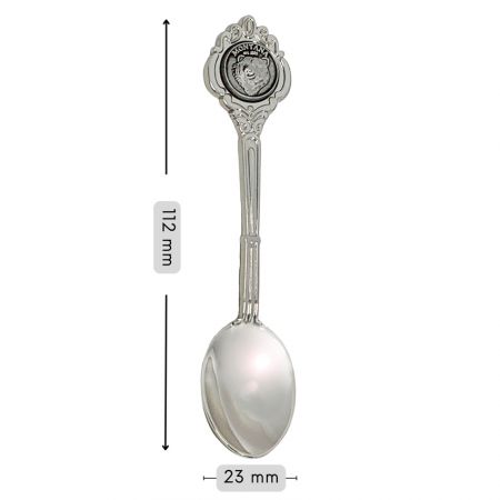 Dimension of this pre-designed metal spoon