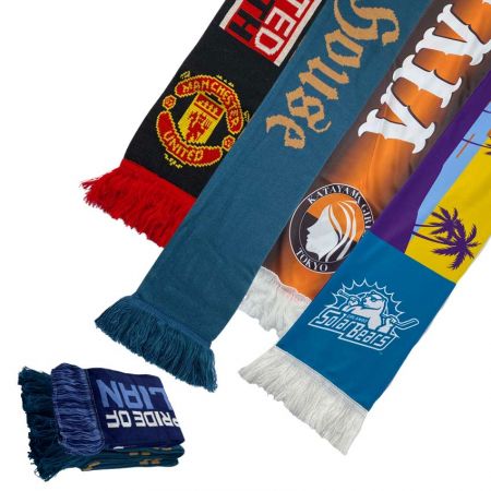 Custom Soccer Scarves