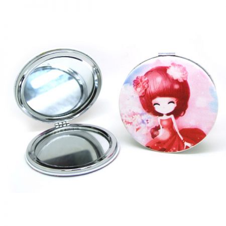 kerek kompakt tükör