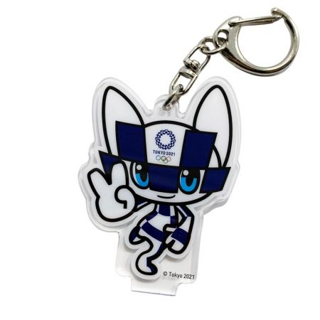 Chìa khóa treo hình in trên phim PET bằng acrylic