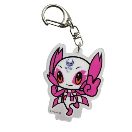 Chìa khóa acrylic với hình in trên phim PET