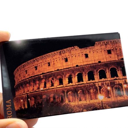 photo fridge magnets of Roma Collosseum