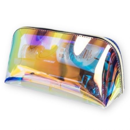 Transparent Cosmetic Bags - Holographic clear cosmetic storage bag
