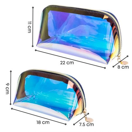 TPU travel cosmetic bag dimensions