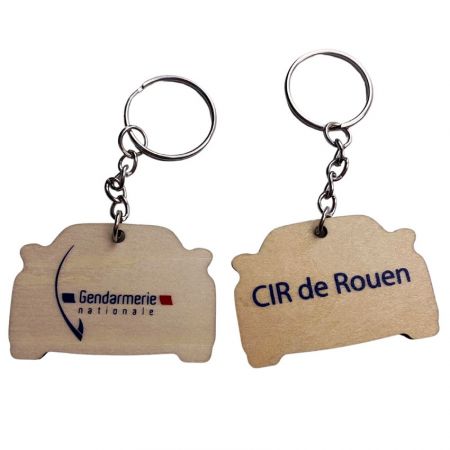 personalized wooden keychains with printing