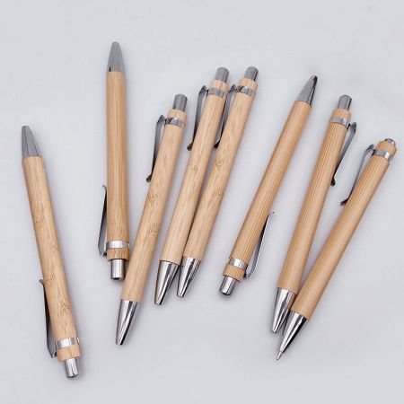Caneta Esferográfica de Bambu - caneta esferográfica de bambu