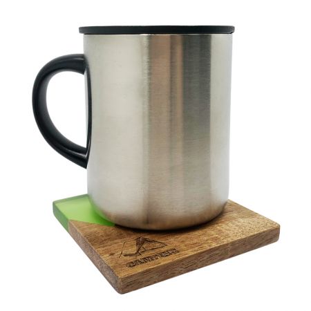 木樹脂コースター