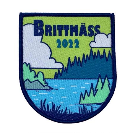 Speciallogo vævede mærker - Sy det vævede mærkemærke på