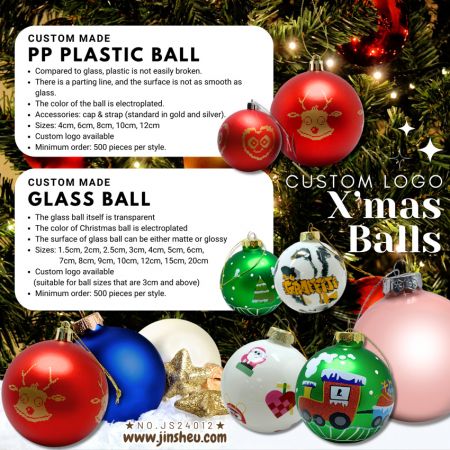 Custom Christmas Balls