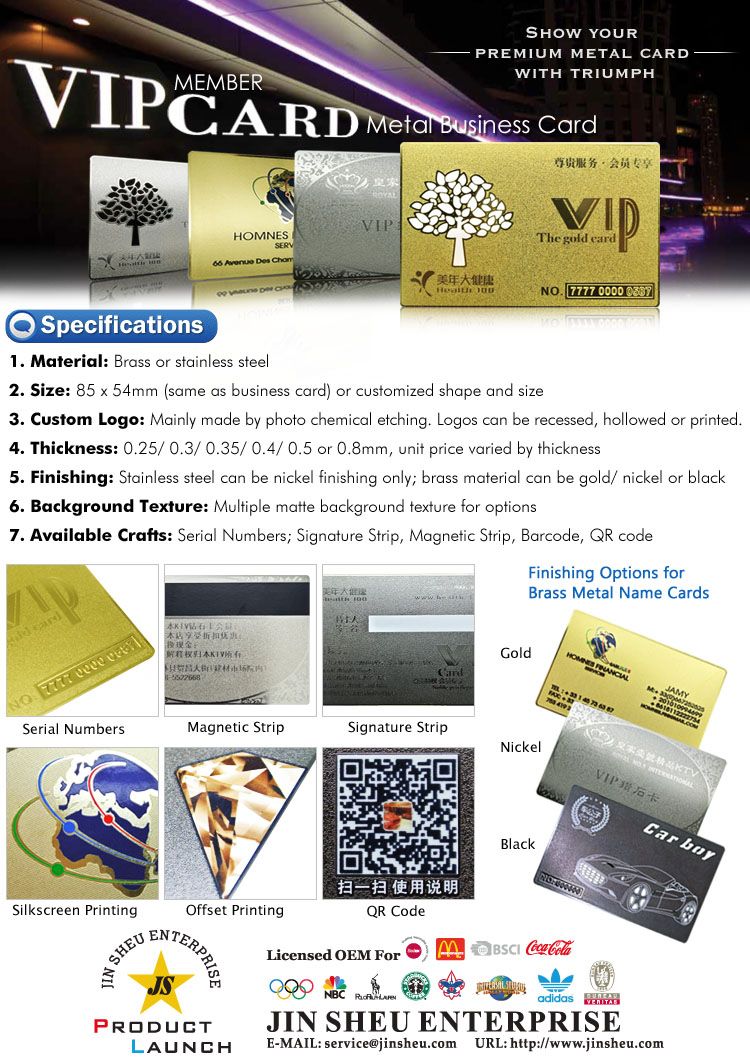 Mutassa meg prémium fém kártyáját diadallal