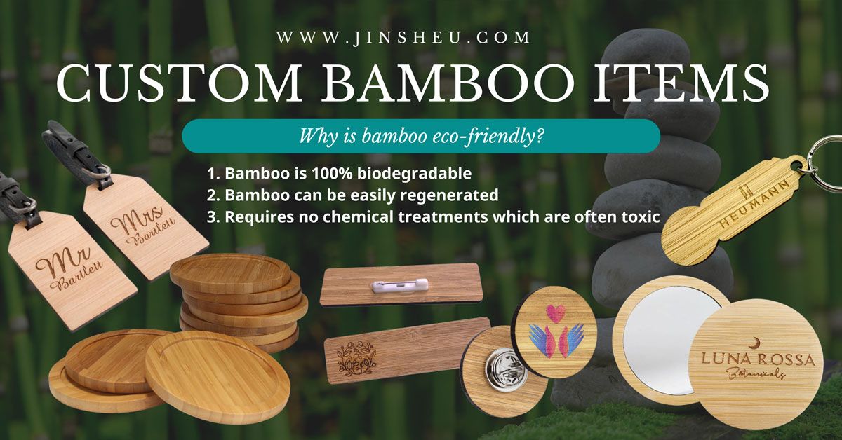 Promotional Eco Bamboo Products | Personalized Metal & Silicone ...