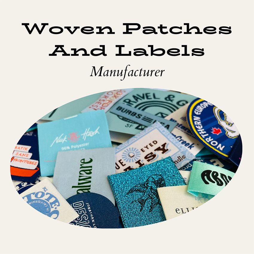 Label Rug Patch Woven Patches and Labels - Woven Badges | Woven & Embroidered Patches ...