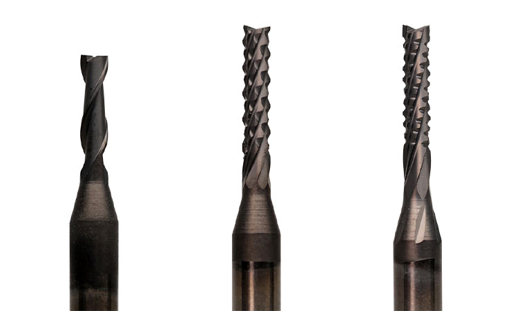 CVD Diamond Coated Down-Cut Router Bit