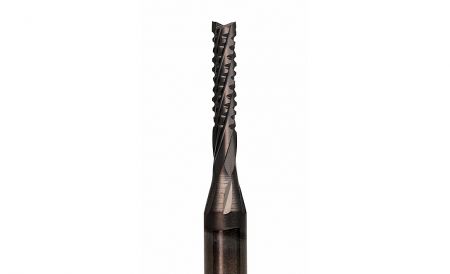 CVD Diamond Coated Down-Cut Chip-Breaker Router Bit - 2