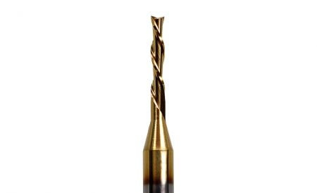PVD Coated Down-Cut Two-Flute Endmill - 2