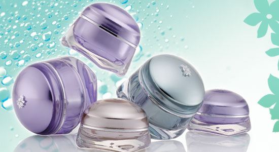 contenitore per cosmetici serie Jellyfish
