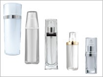 Formato de frascos cosméticos