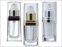 Capacidade de frascos cosméticos