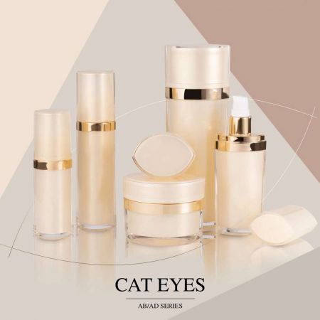 Cat Eyes (luxe cosmetische en huidverzorgingsverpakking van acryl)