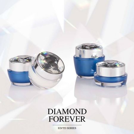 Diamond Forever (confezione acrilica di lusso per cosmetici e cura della pelle)