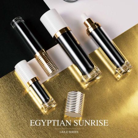 Collection d'emballages cosmétiques - Sunrise égyptien